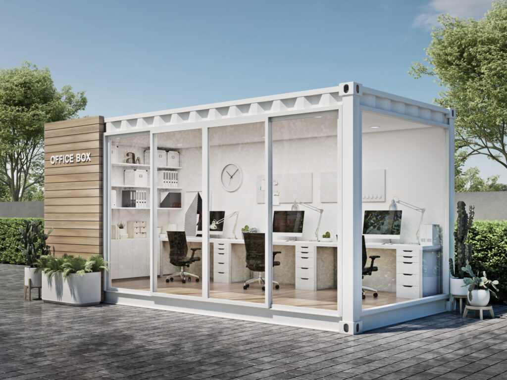 portable office container